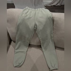 SET ACTIVE GREEN SWEATPANTS SMALL